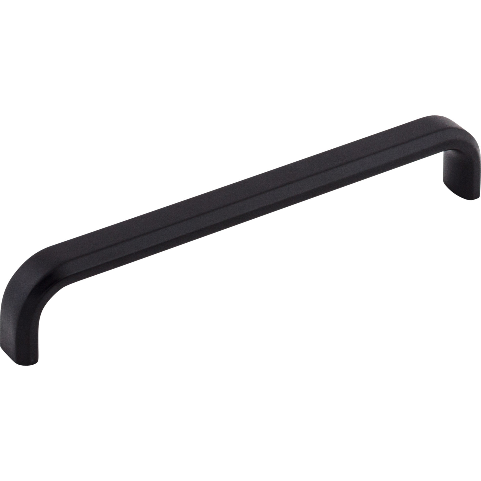 Telfair Bar pull, 6 5/16" Center to Center, Flat Black