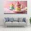 Art mural en verre trempé Macarons-131266522