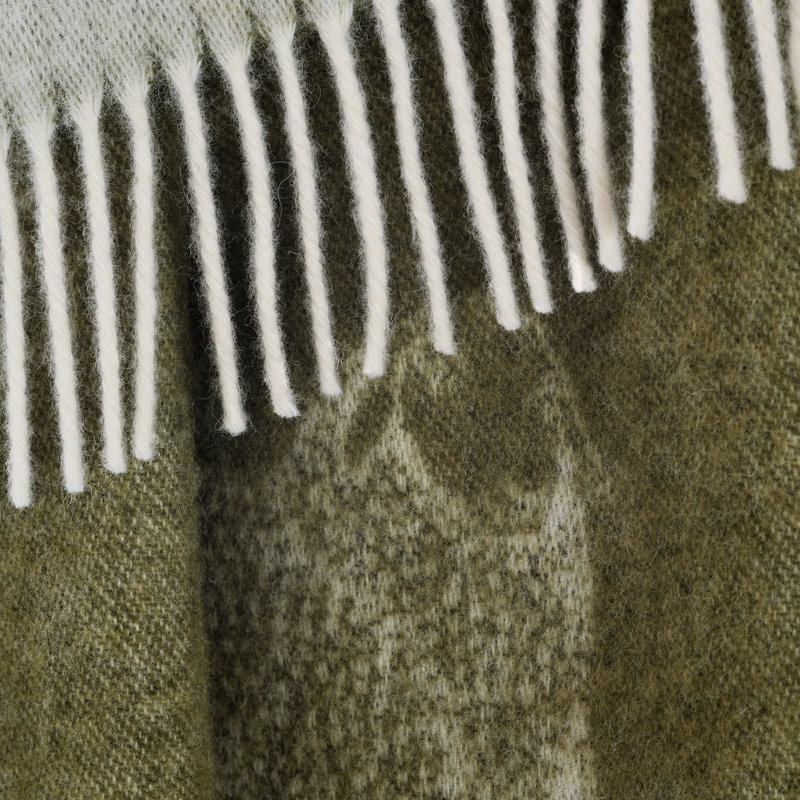 Sheep Hand Woven Throw Blanket