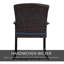 Gamallo Premium All-Weather Wicker Outdoor Dining Armchair with Cushion-2116468694