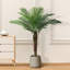 Palmier de canne doré artificiel Adcock en pot, plante artificielle pour la décoration intérieure-390423801-341800145