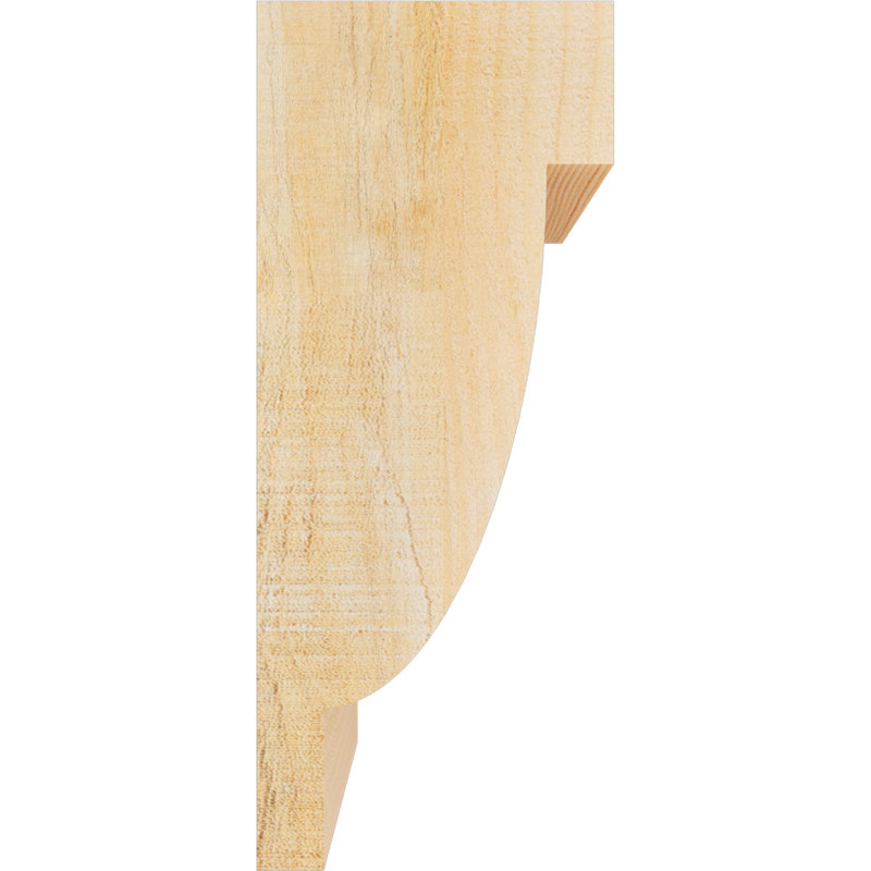 Corbeau alpin, H 14 po x l 6 po x P 6 po, Sapin de Douglas, Sciage brut