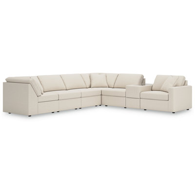 Canapé modulaire 7 pièces avec rangement Chobanyan