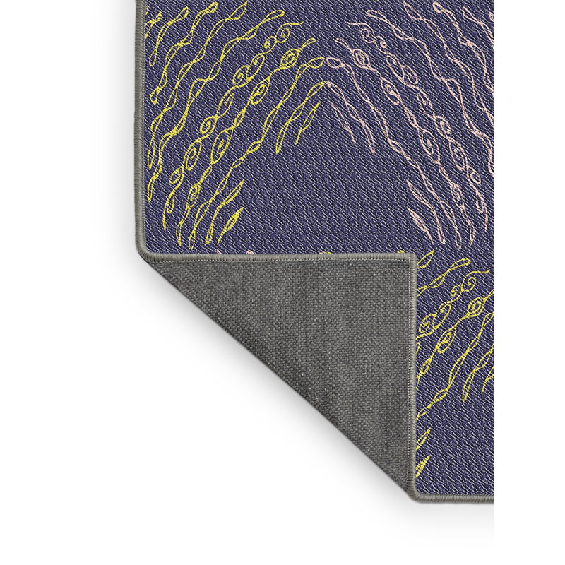 Tapis bleu royal, Rectangle 2 pi x 3 pi