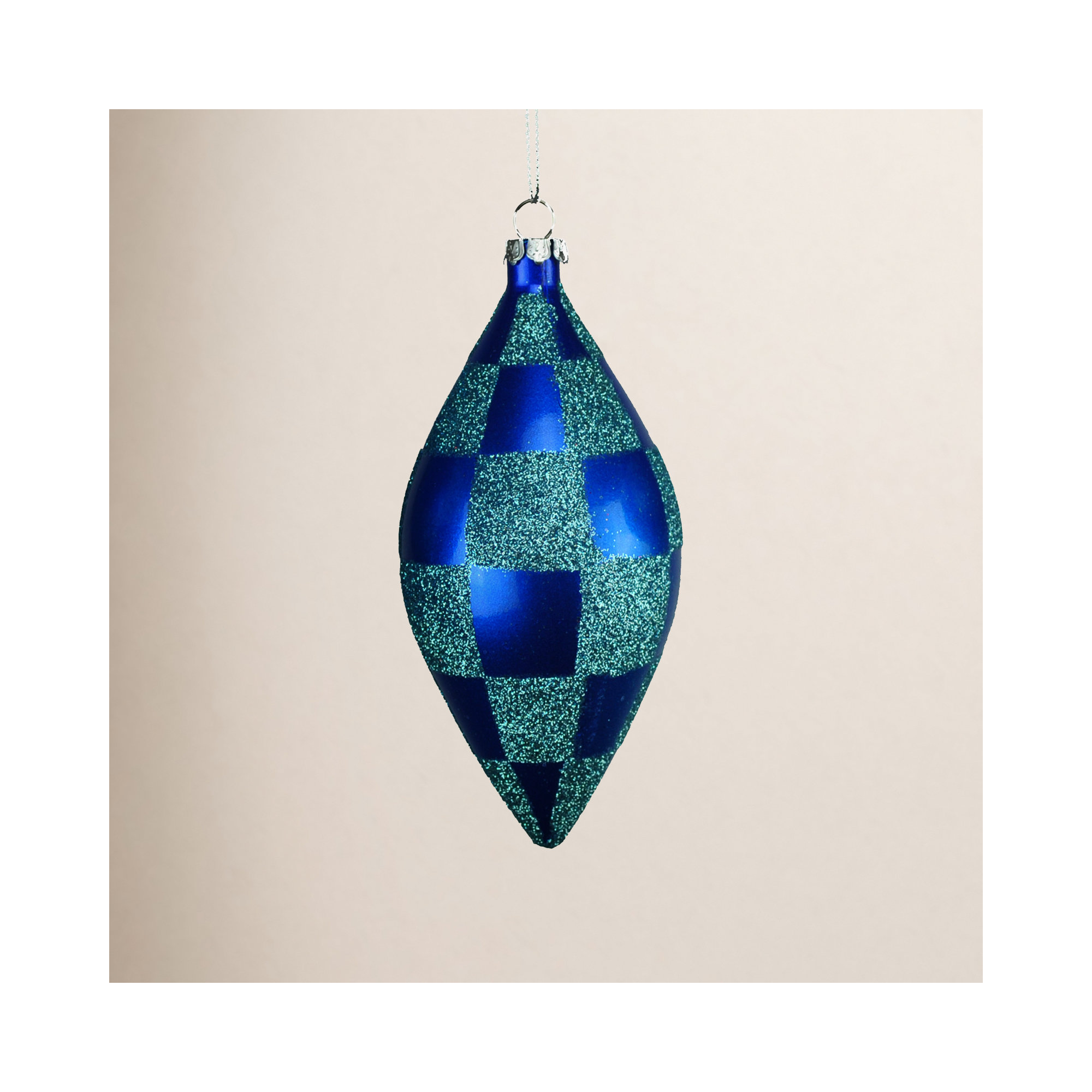 Finial Ornament, Blue