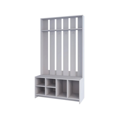 Smoke Hall Tree Open Storage And Coat Space