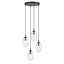 Amanjot 4 - Light Black Cluster Pendant-1510142261