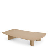Coffee Table Bergman Charcoal Gray Oak Veneer - Legs Set Of 3