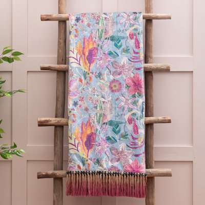 Primrose Hand Woven Throw Blanket