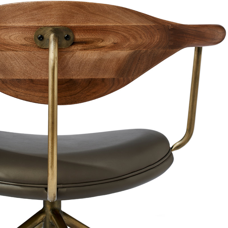 Swivel Barrel Chair
