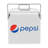 Pepsi 14-Qt Small Portable Picnic Cooler by Permasteel, White
