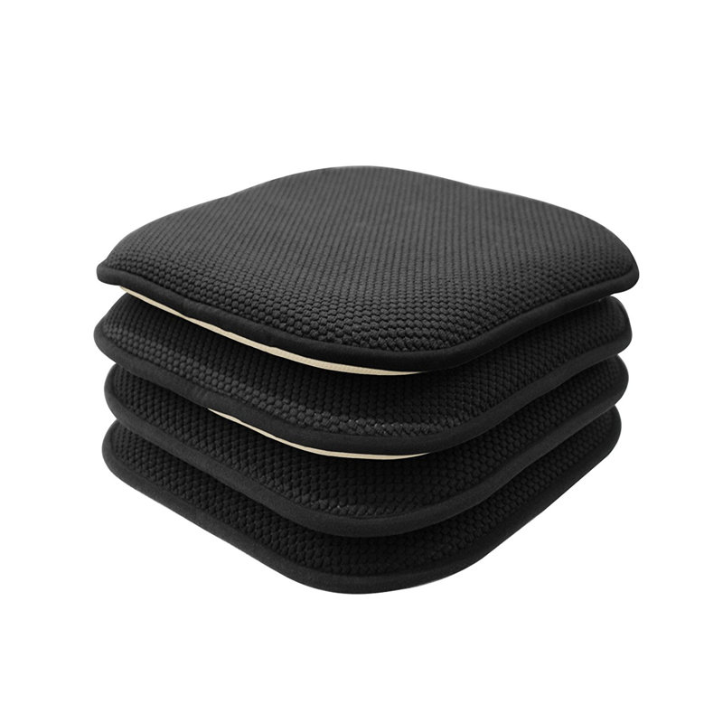 Outdoor 1.65'' Dining Chair Cushion, Black