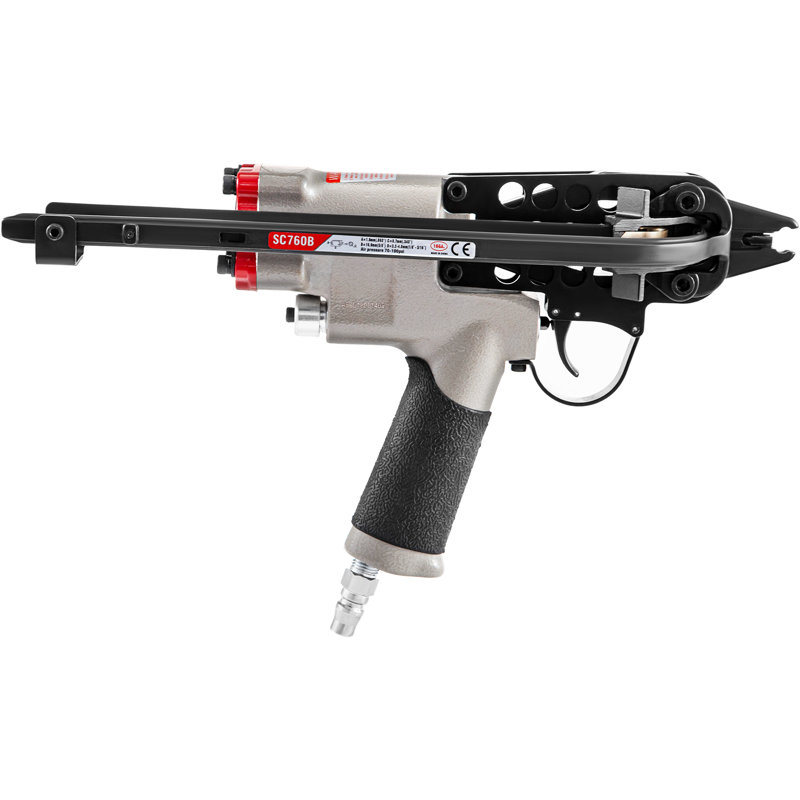 Hog Ring Stapler SC760B, Pneumatic Hog Ring Plier 12.5mm, C Ring