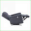 Fauteuil inclinable électrique berçant inclinable moderne en velours gris foncé Recliners | Cadre en bois massif