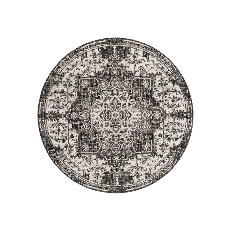 Amada Dubai Indoor/Outdoor Rug, Round 4'1"