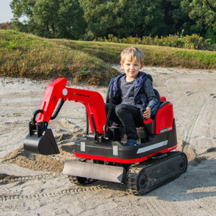 Joyldias 360 degrés tournant 12v12ah alimenté par batterie sur pelle et bulldozer avec roues
