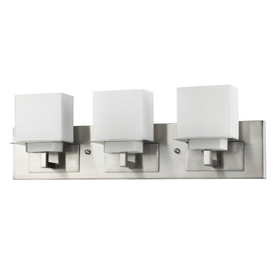 Éclairage pour meuble-lavabo 3 lumières Mcgarry