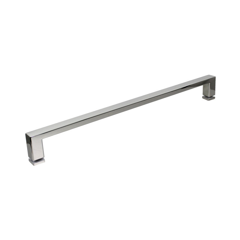 Frederick 59" Polished Chrome Semi-Frameless Sliding Shower Door