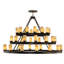 Rustic Lodge 42 - Light Chandelier