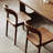 Rectangular solid wood dining table sets-105626175