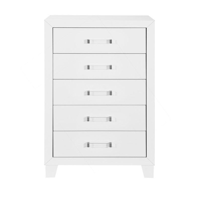 Ensemble de chambre à coucher grand 5 lumières avec DEL OMODA, Grand lit