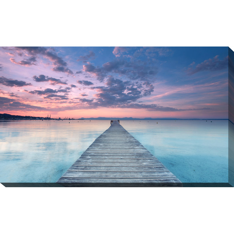 « ocean song », reproduction de photo sur toile tendue, H 24 po x l 40 po x P 1 po