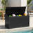 80 Gallon Outdoor Storage Cabinet with Rattan Pattern Lockable & Weather Resistant-109048585
