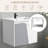 Jubi 23.8 " W Free Standing Wall Mounted 1 Single Vanity Bathroom Vanity With Ceramic Top