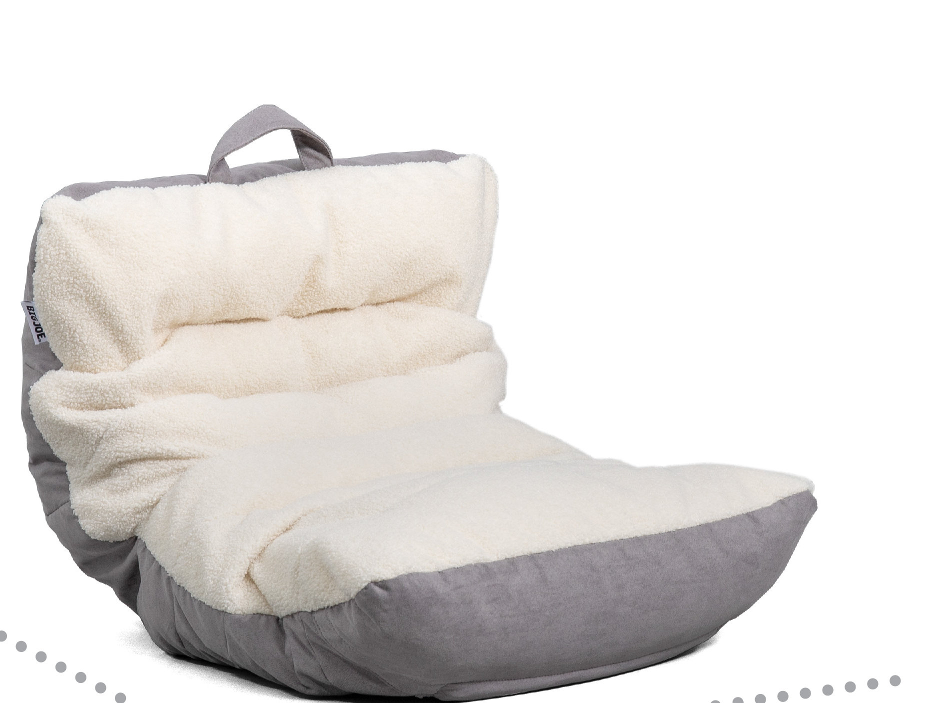 Comfort Research Big Joe Roma Kid's Oat Sherpa Bean Bag Chair Wayfair