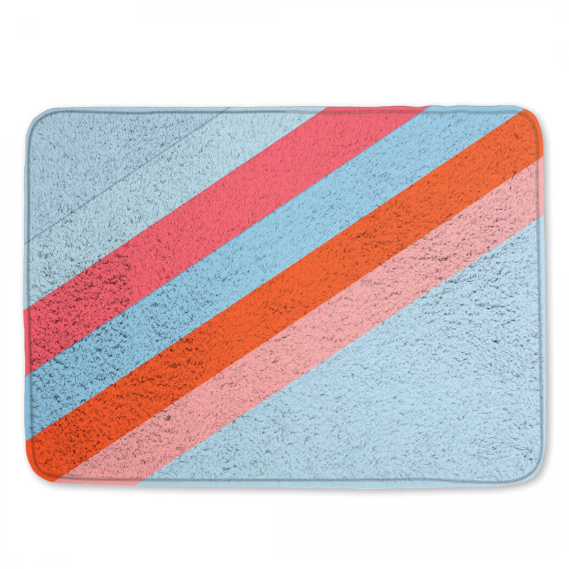 Tapis de bain Diagonal, L 34 po x L 21 po