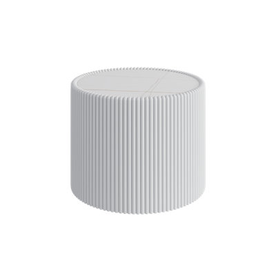 Table de bout cylindrique