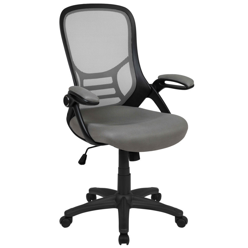 Chaise de bureau ergonomique Cappello, Gris clair