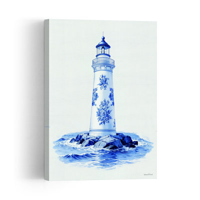 «Coastal Toile Leakouse», impression abstraite d'art mural côtier