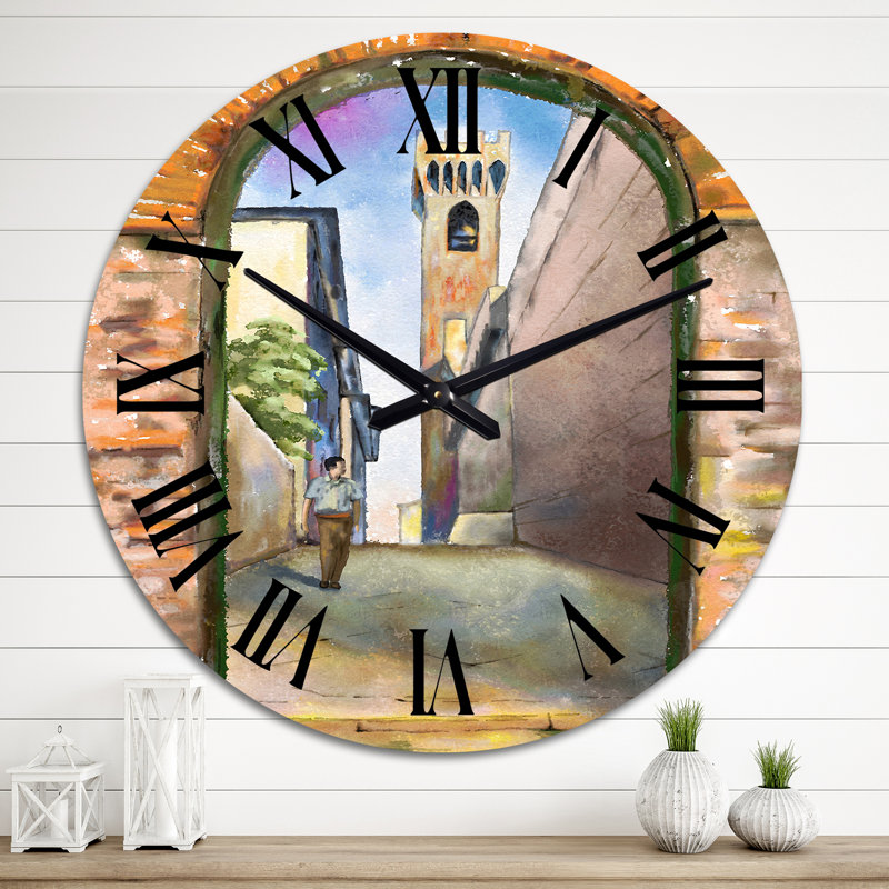 Horloge murale très grande, Moyen