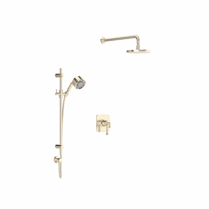 Graceline All-In-One Kit with Rough in-Valve, Satin Nickel
