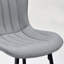 Ensemble de 2 tabourets de comptoir, chaises de cuisine et de salle à manger en similicuir-1671959395