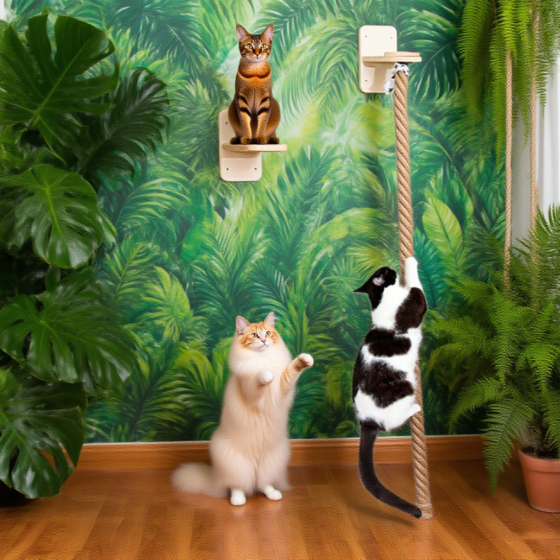Cat Tree With Jumping Platform Set