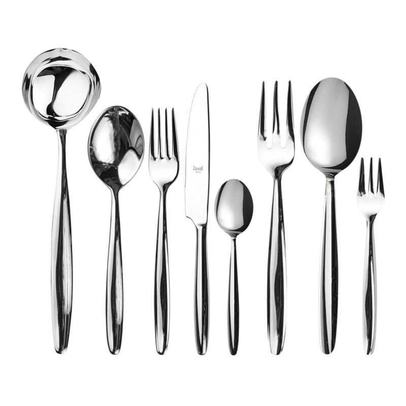 Acqua Flatware Set - 63 Pieces - Stainless Steel