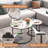 Upholstered U-Shaped Sectional Left Hand Facing