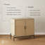 Armoire d'appoint en métal 