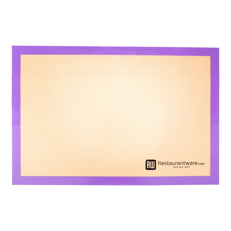 Restaurantware Non-Stick Silicone Baking Mat, Purple