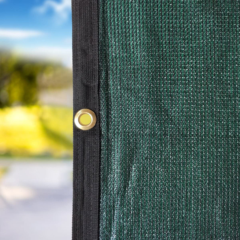HGmart Polyethylene Plastic Awning for Awning, 96" H x 240" W x 0.25" D, Green
