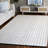 909 Hand Woven Cotton/Wool Striped Rug -320993695-305246825