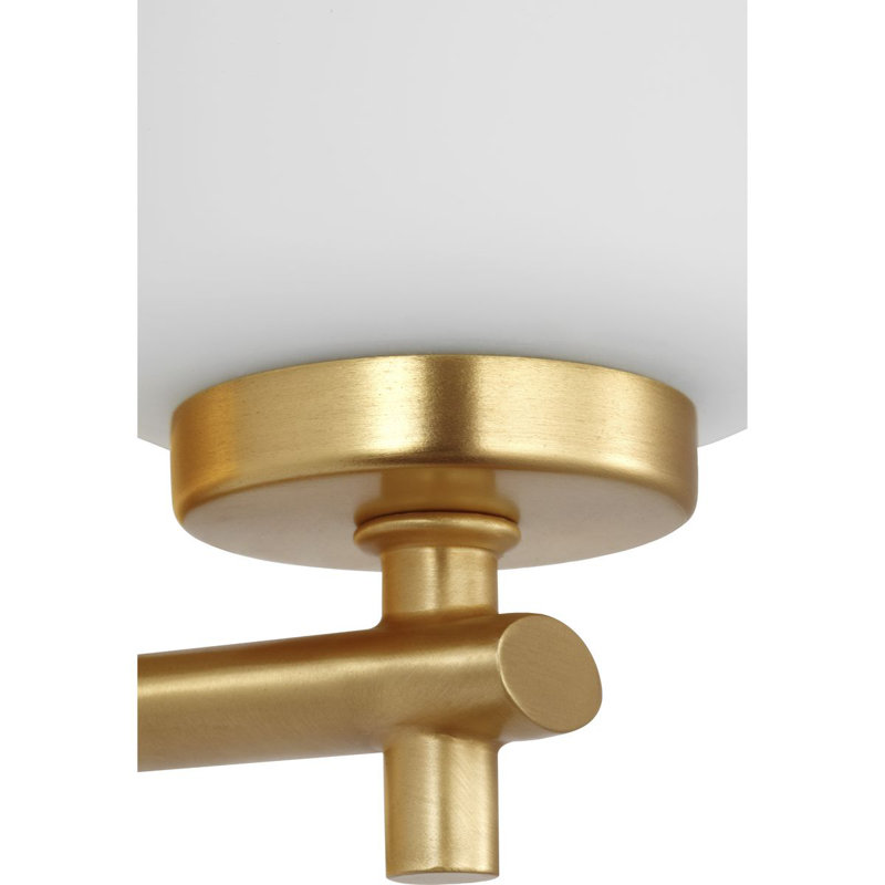Cheria Dimmable Bath Sconce, Satin Brass