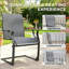 Ensemble de 2 chaises de patio pour l'extérieur