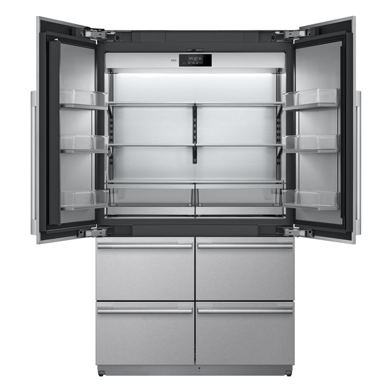 48-Inch Built-In French Door Refrigerator