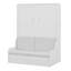 Grand lit escamotable mural avec coussin-112715780