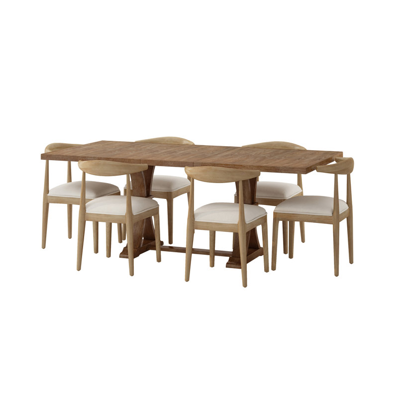 Jojuan Dining Set, Beige