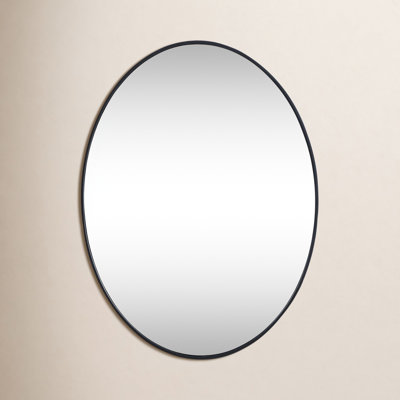 Sabine Metal Oval Wall Mirror
