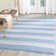 Yokum Hand Woven Cotton Striped Rug